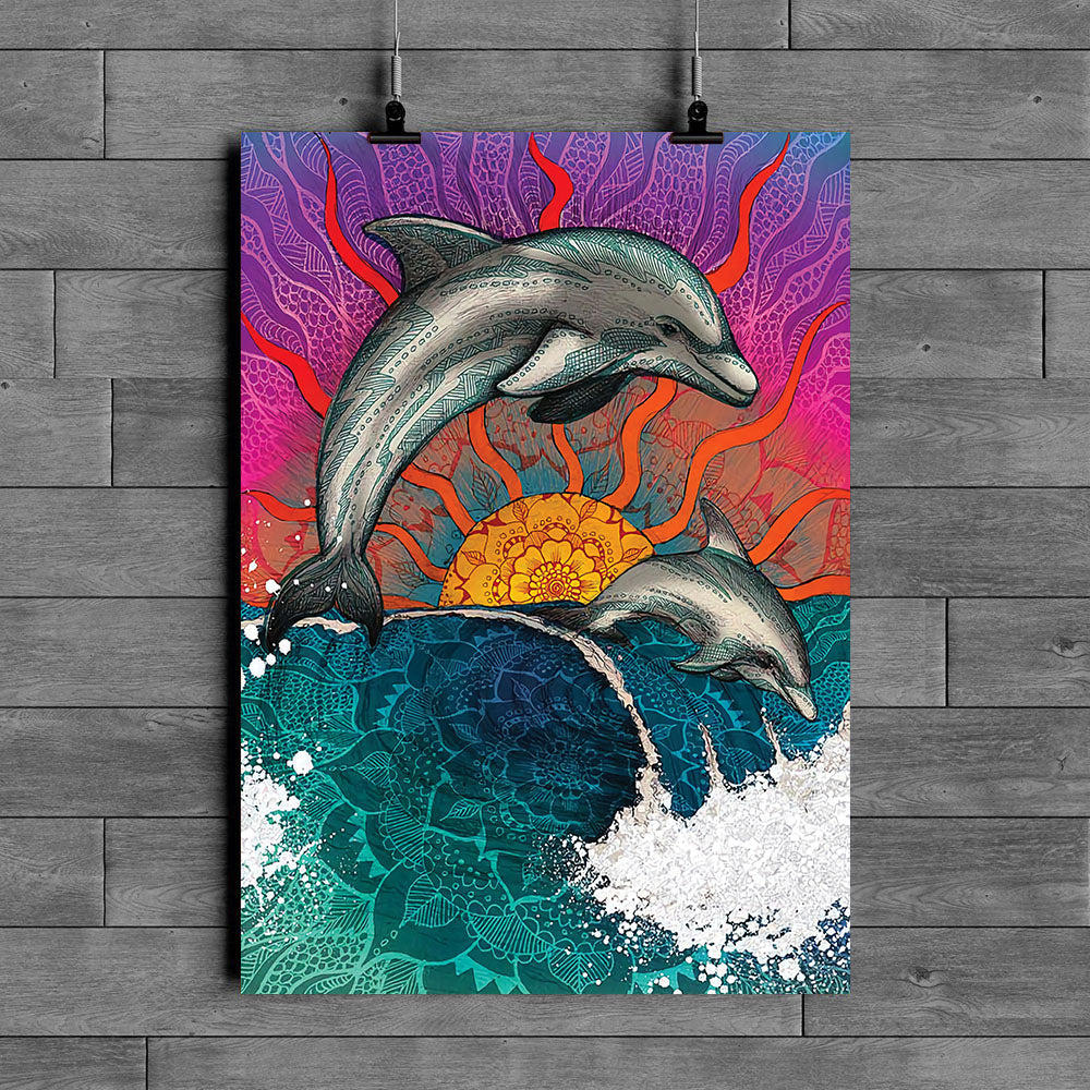 Dolphin Poster Dc290107Pt