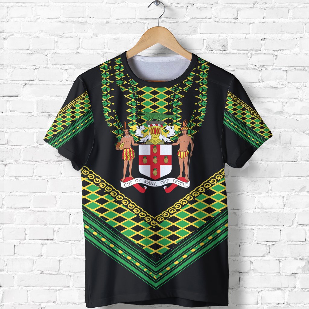 Jamaican Dashiki T shirt K5