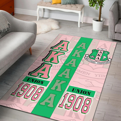 Alpha Kappa Alpha Area Rug – Sorority Pride Style Area Rug