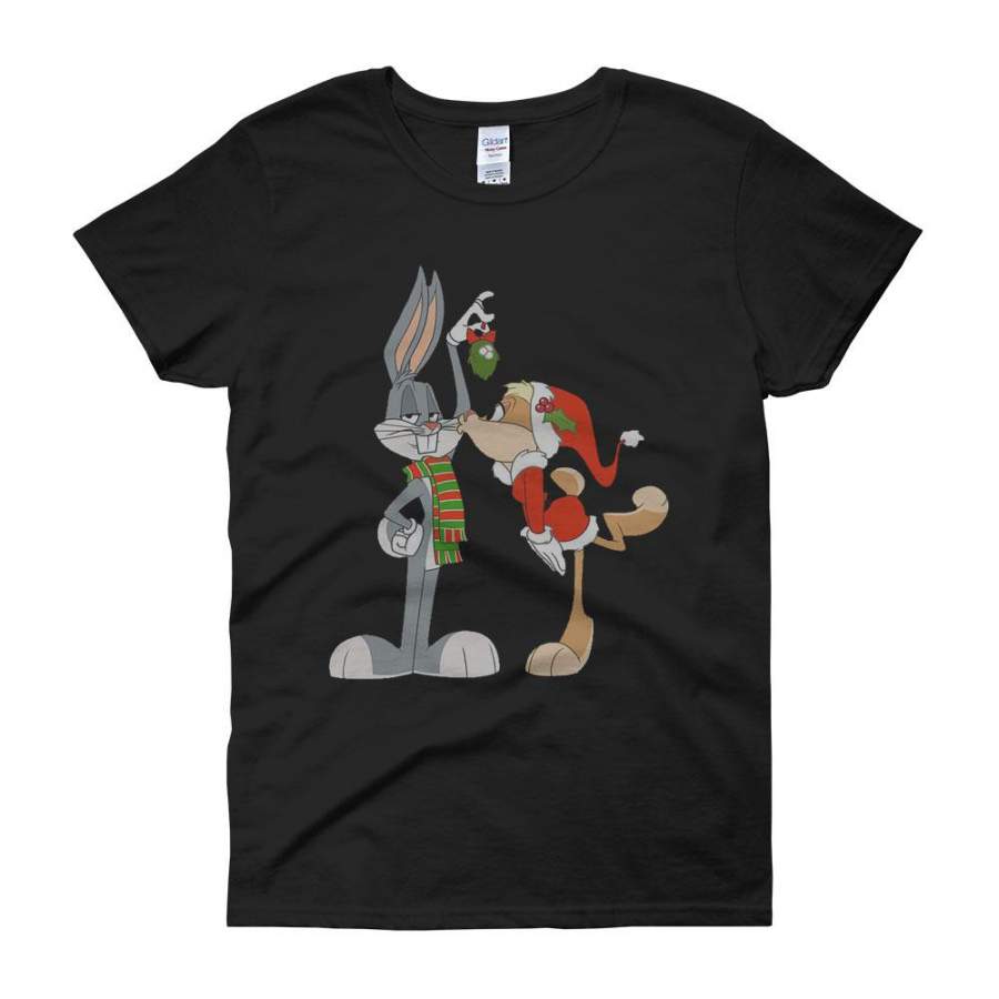 Bugs Bunny A Looney Christmas Women’S T Shirt