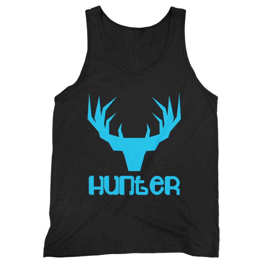 Hunter Geo Buck Funny Hunting Man’s Tank Top