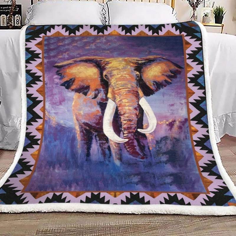 Elephant V3 T Fleece Blanket