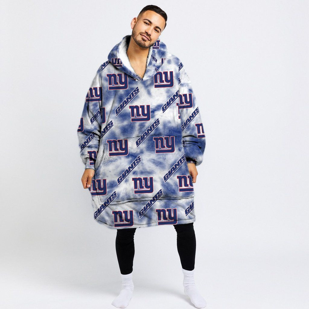 New York Giants Blanket Hoodie 023