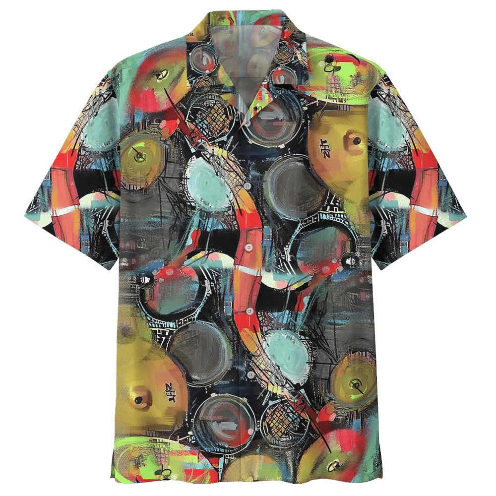 Drum Hawaii Shirt 500919 Ha91714