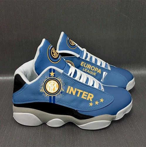 internazionale milan air jordan 13 sneakers customized shoes for fan jd13 sneakers personalized shoes design