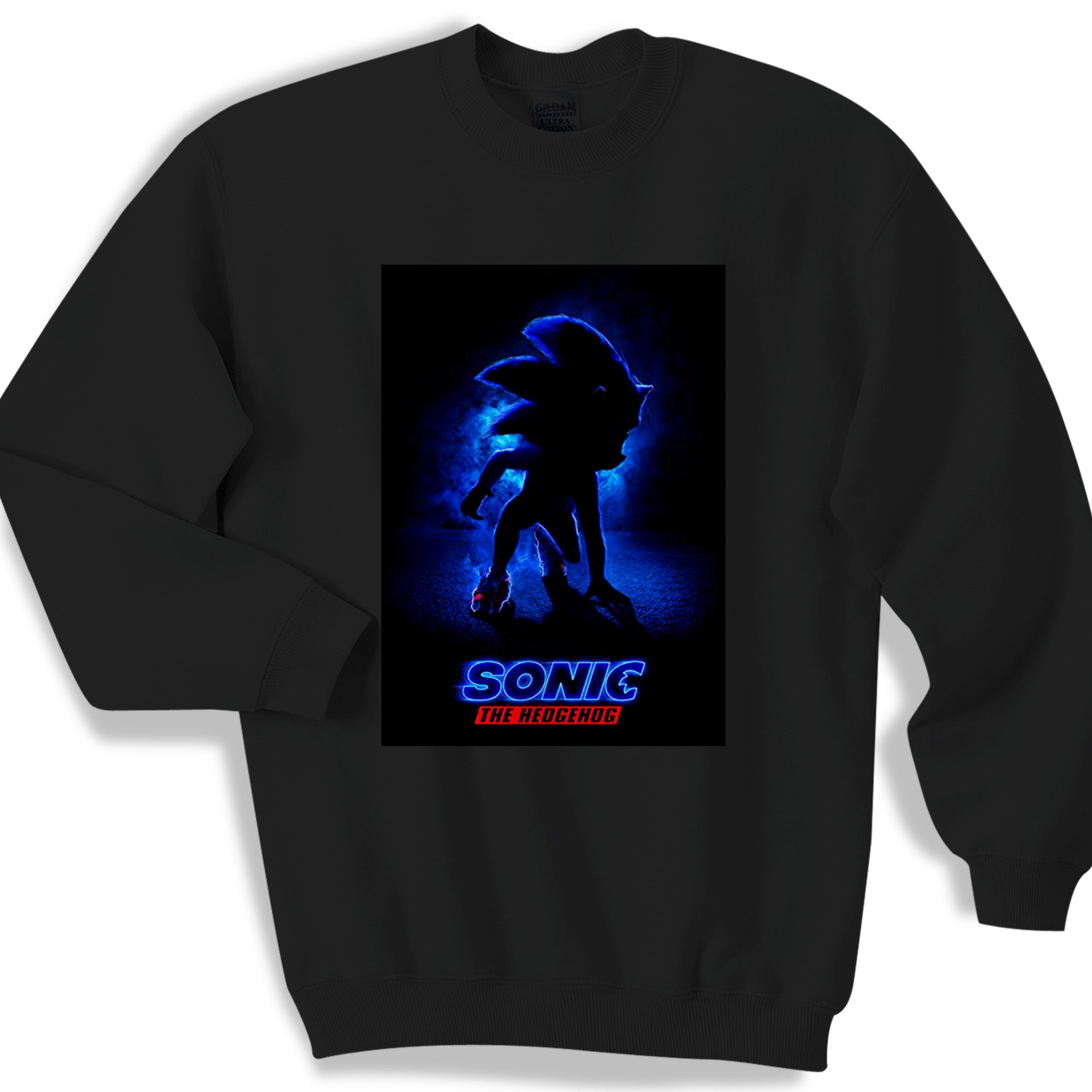 Sonic The Hedgehog Shadow Poster Sweater Sweatshirt