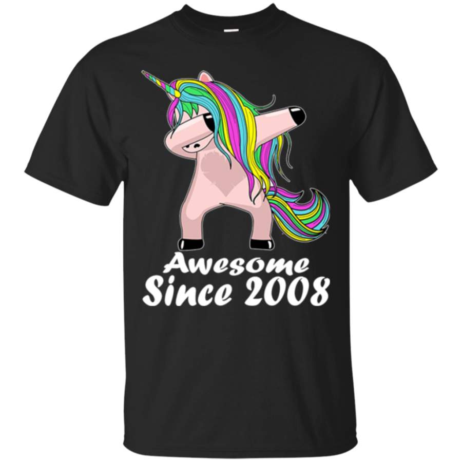 Limited Kid 10 Yrs Old 10th Birthday Unicorn Dabbing Shirt 2008 Cute T shirt hoodie sweater