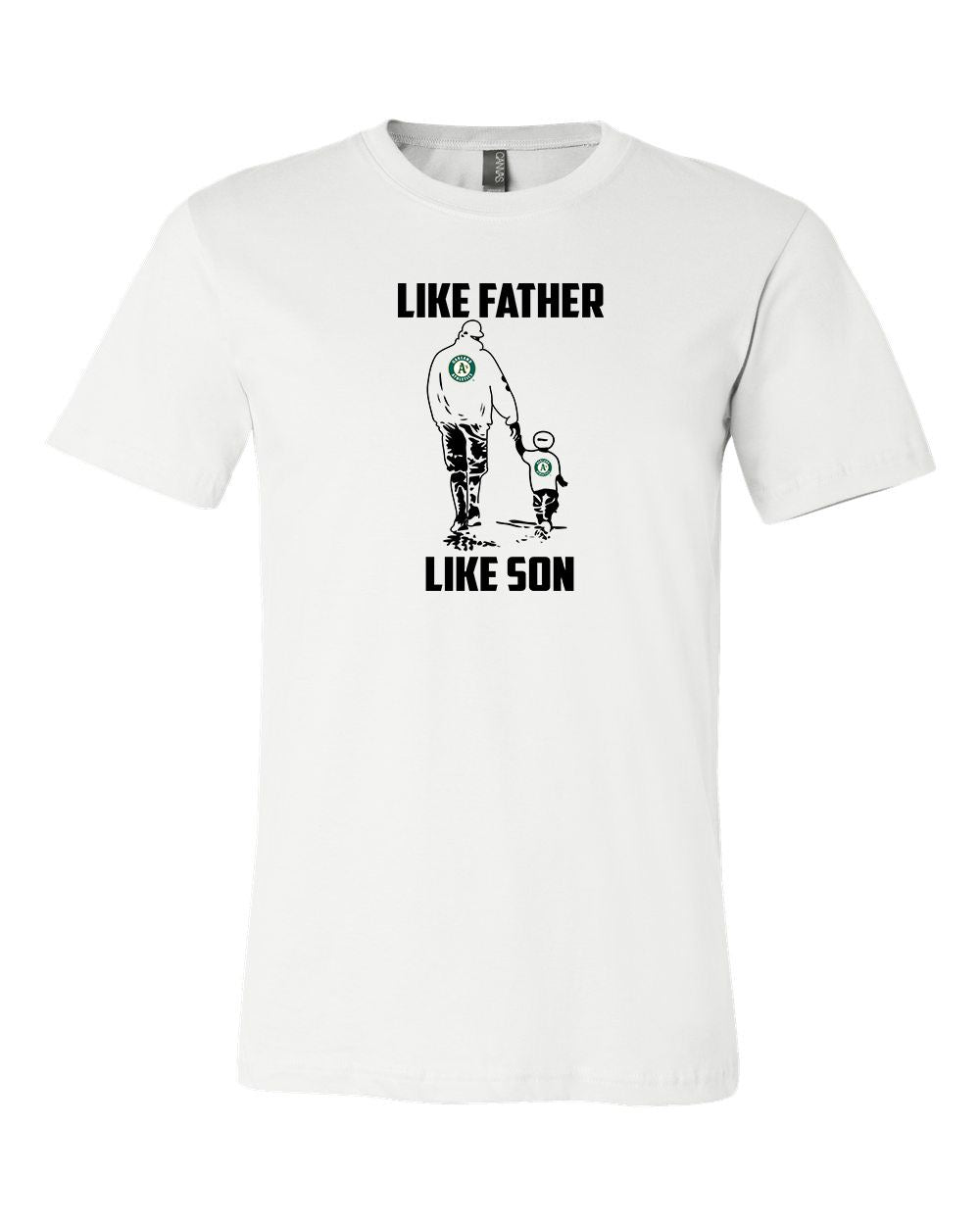 Oakland Athletics Like Father Like Son T Shirt Adult And Youth!