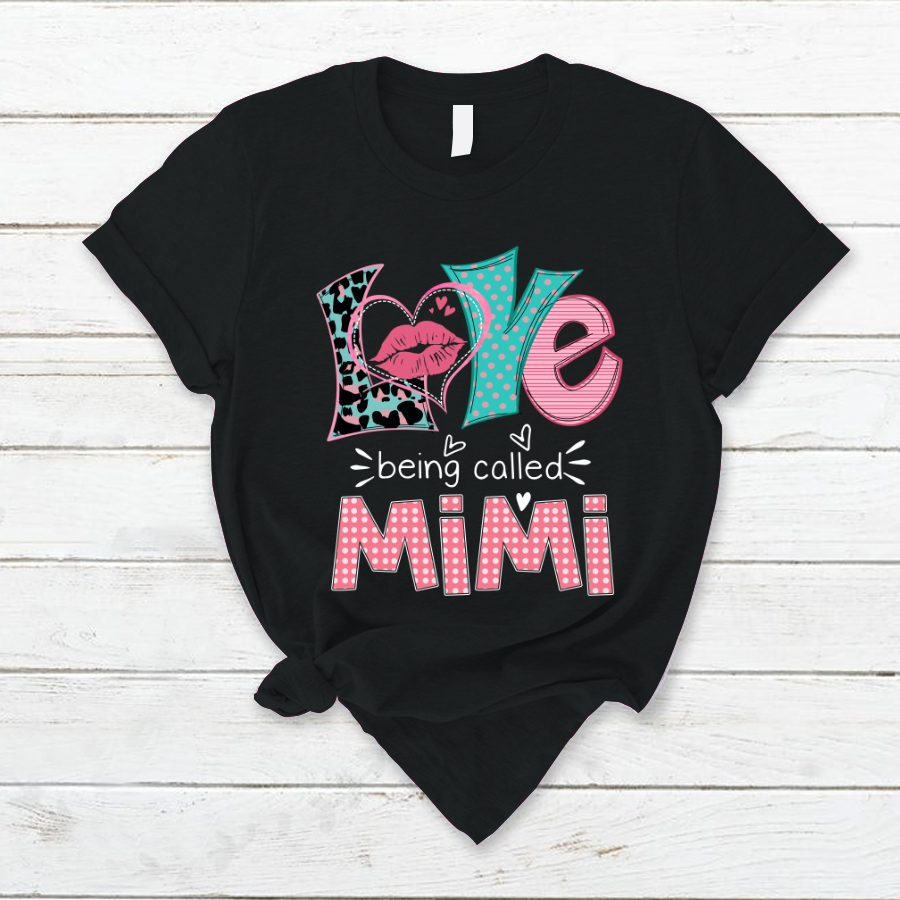 Love Being Called Mimi Lips Shirt