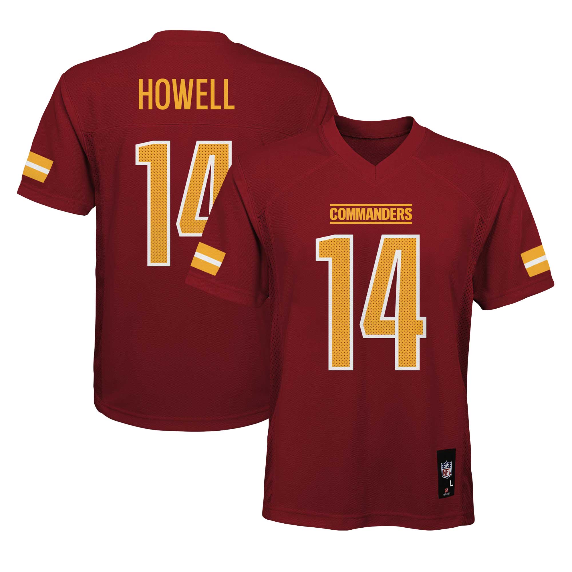 Sam Howell Washington Commanders Youth Replica Player Jersey – Burgundy