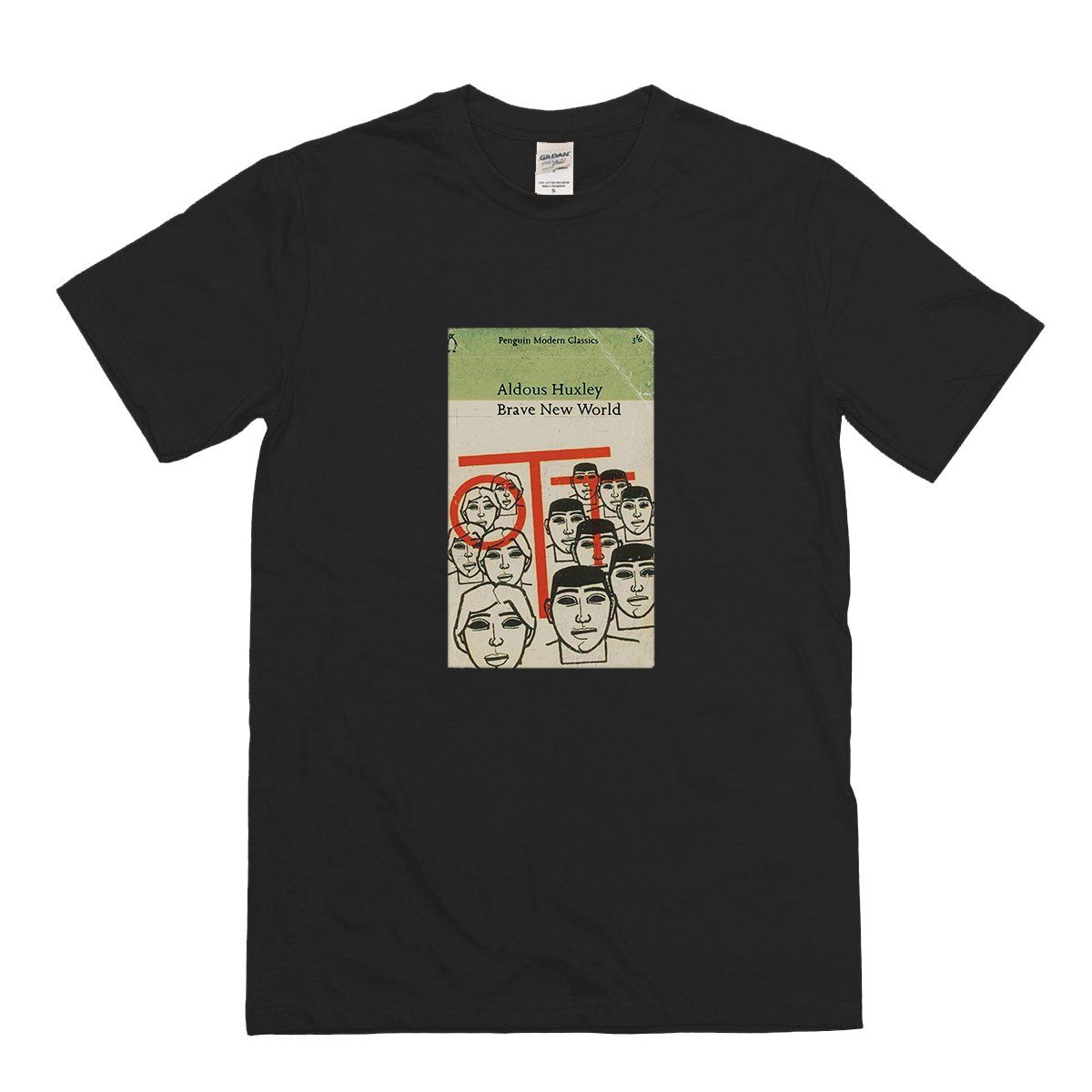 Check out this awesome Brave New World Aldous Huxley Vintage Book T-shirt