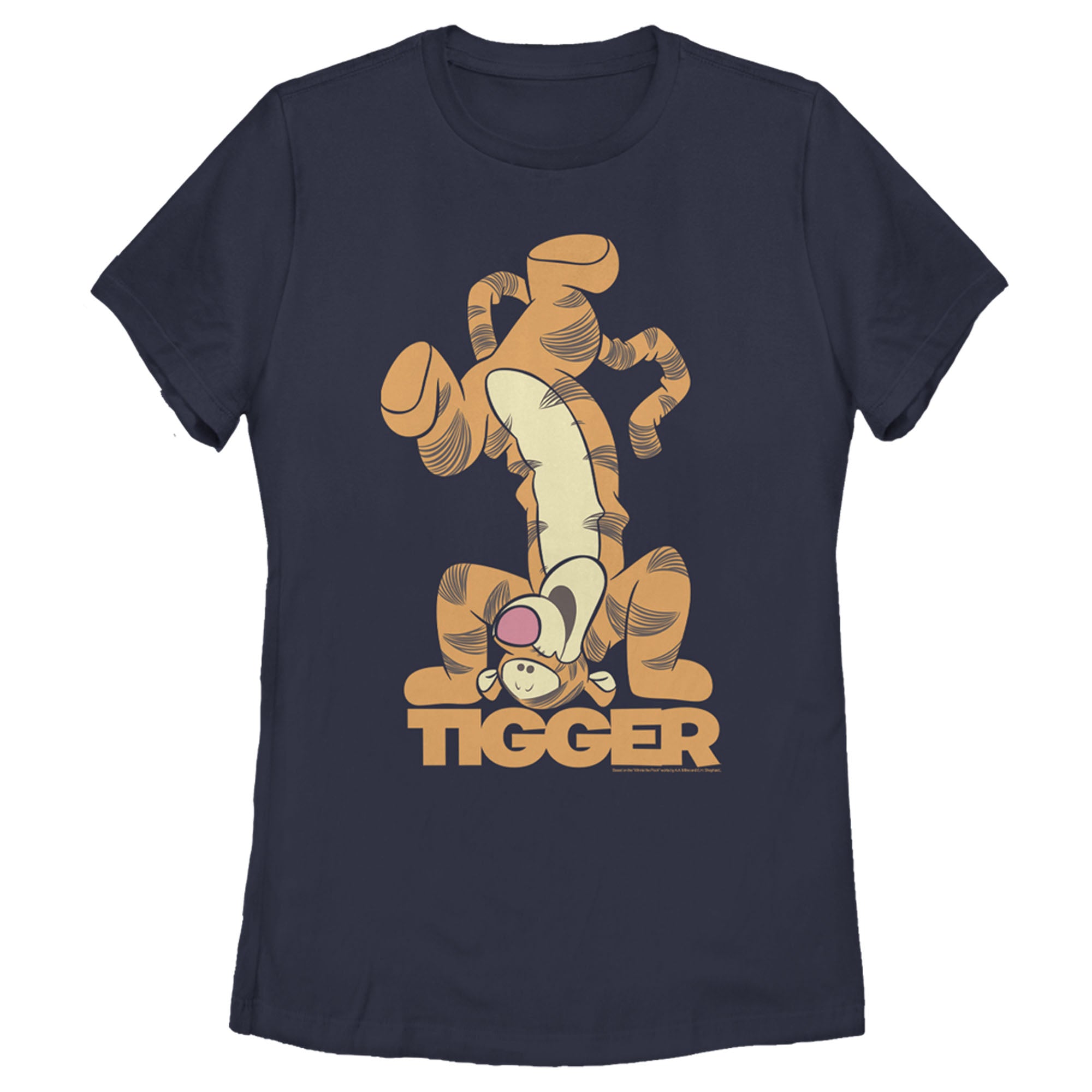 Women’S Winnie The Pooh Handstand Tigger T-Shirt