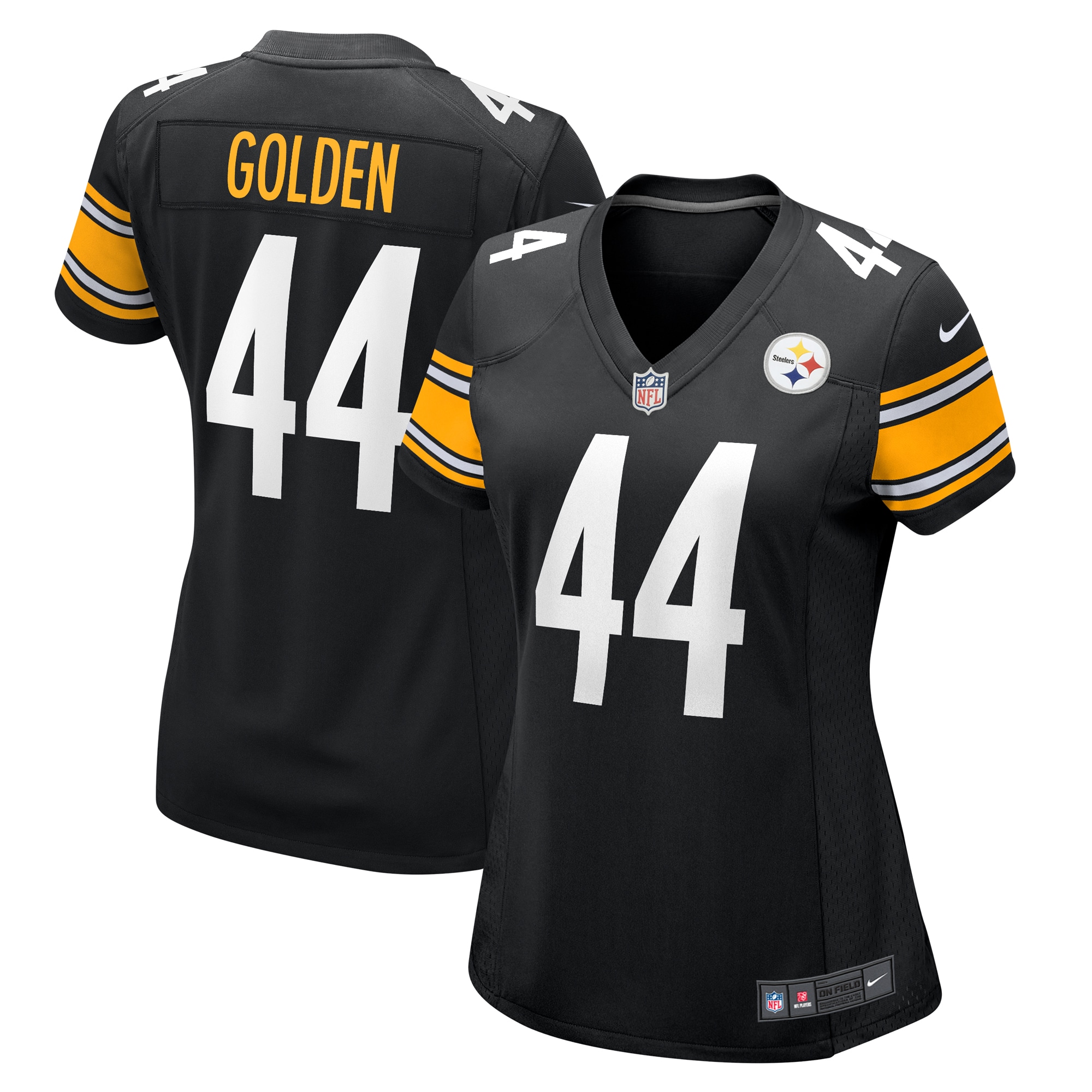 Women’s Pittsburgh Steelers Markus Golden  Black  Game Jersey