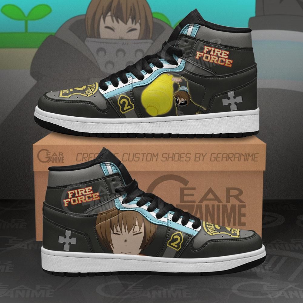 Fire Force Juggernaut Custom Anime Air Jordan Shoes Sport Sneakers