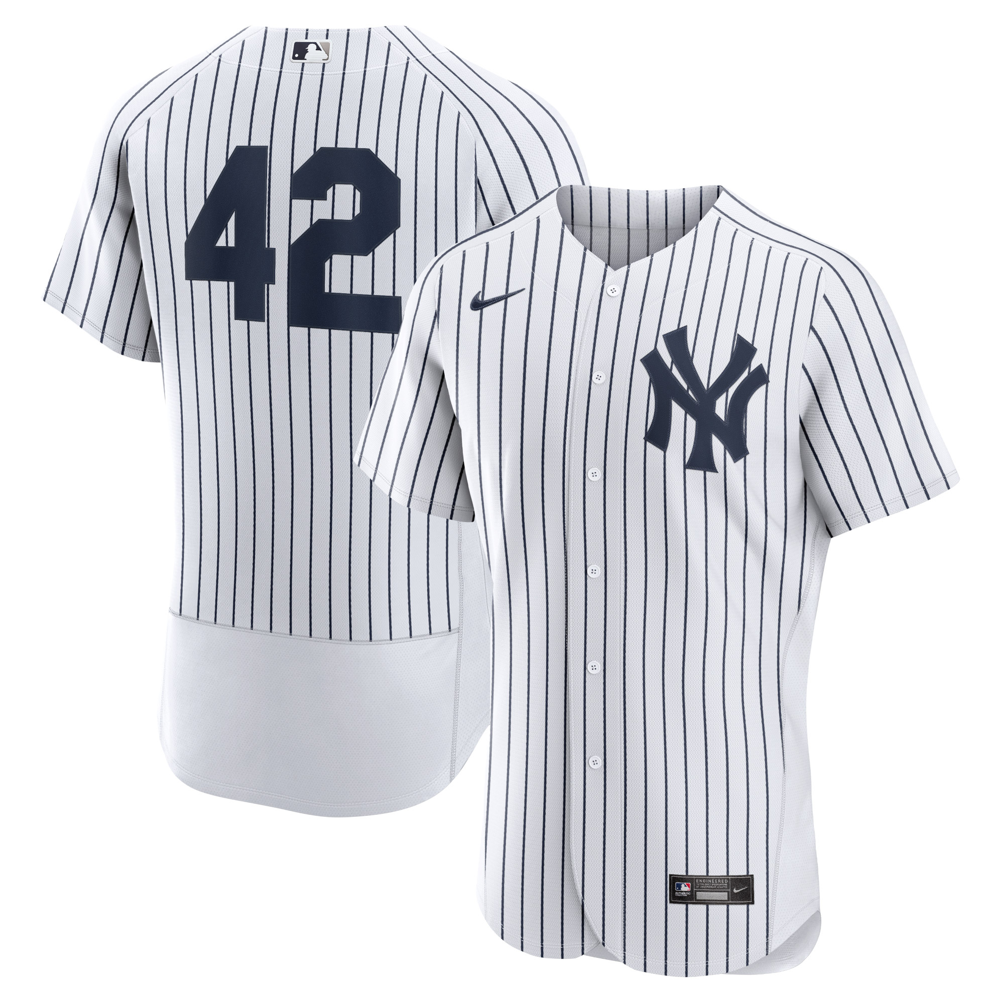 Men’s New York Yankees White 2023 Jackie Robinson Day Authentic Jersey