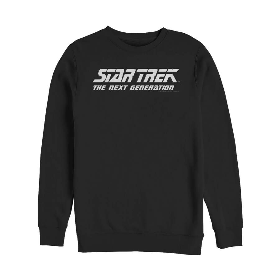 Star Trek Men’s Next Generation Classic Logo  Sweatshirt