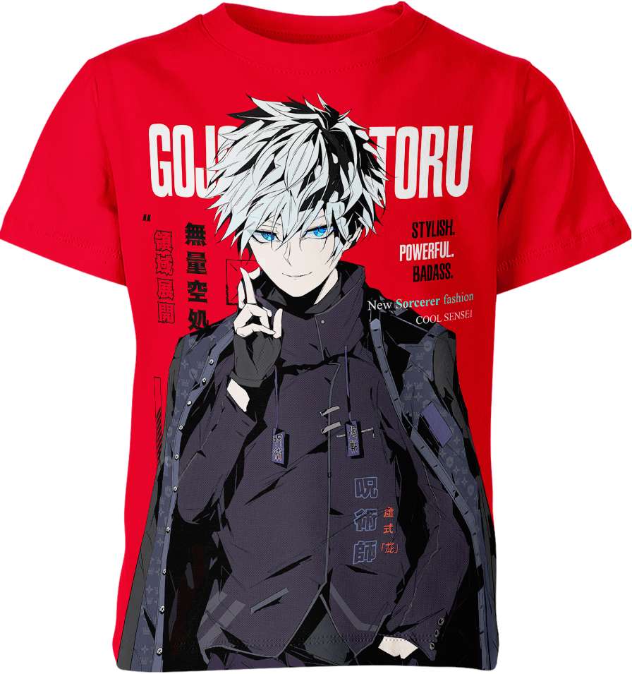 Satoru Gojo From Jujutsu Kaisen Shirt