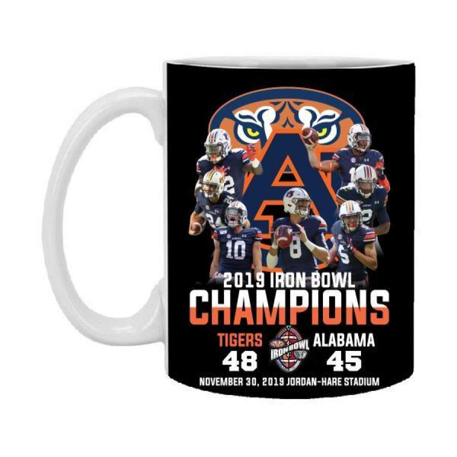 2019 Iron Bowl Champions 2019 Auburn Tigers Alabama 11 oz Mug