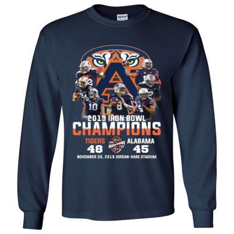 2019 Iron Bowl Champions 2019 Auburn Tigers Alabama Long Shirt