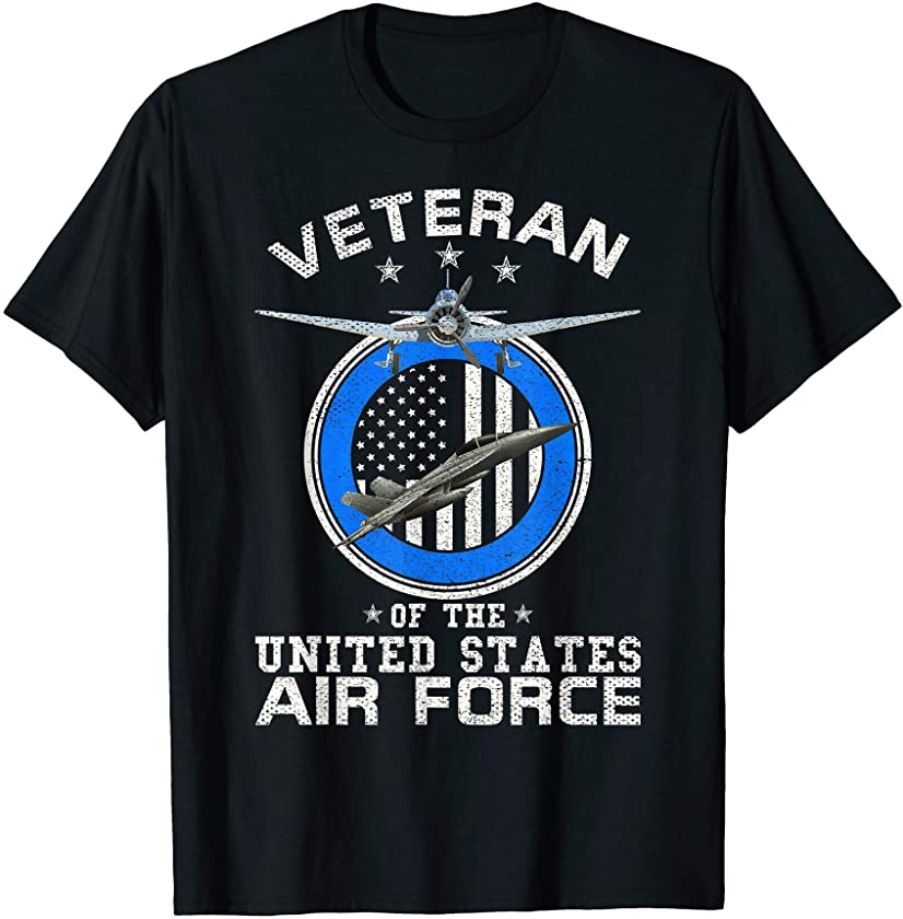 Vintage Veteran Of The United States Air Force U.S Military T-Shirt