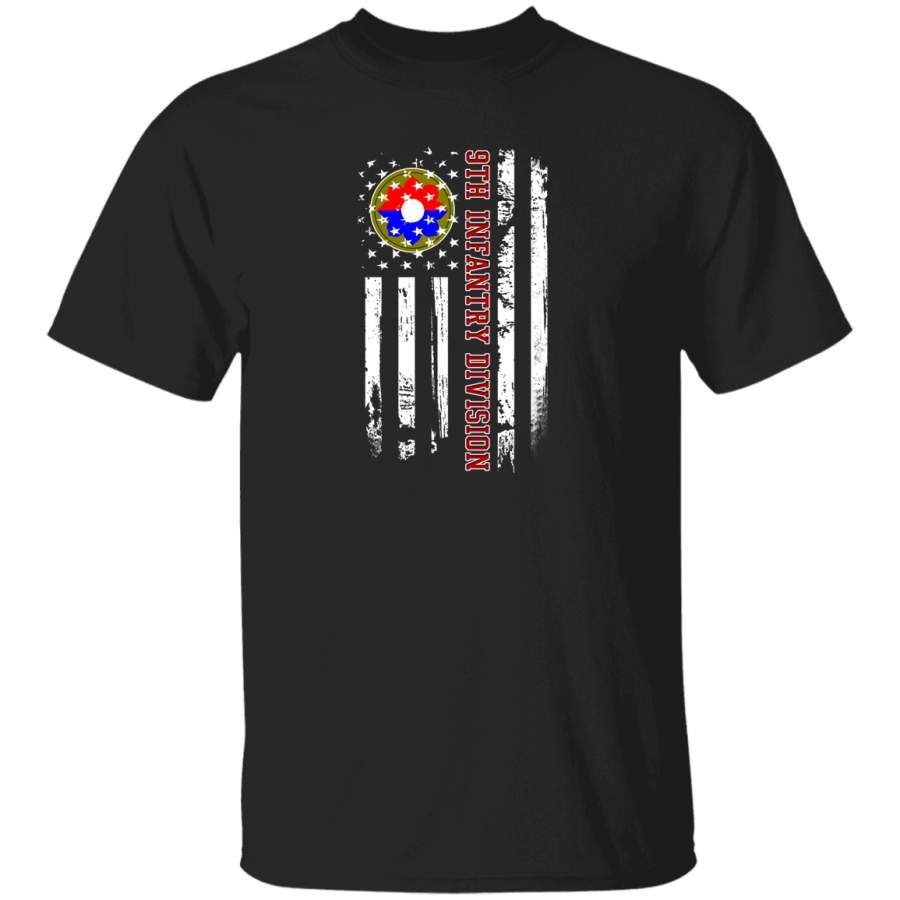 9th Infantry Division Veteran American Flag Tshirt Veterans Day Christmas Gift Mug