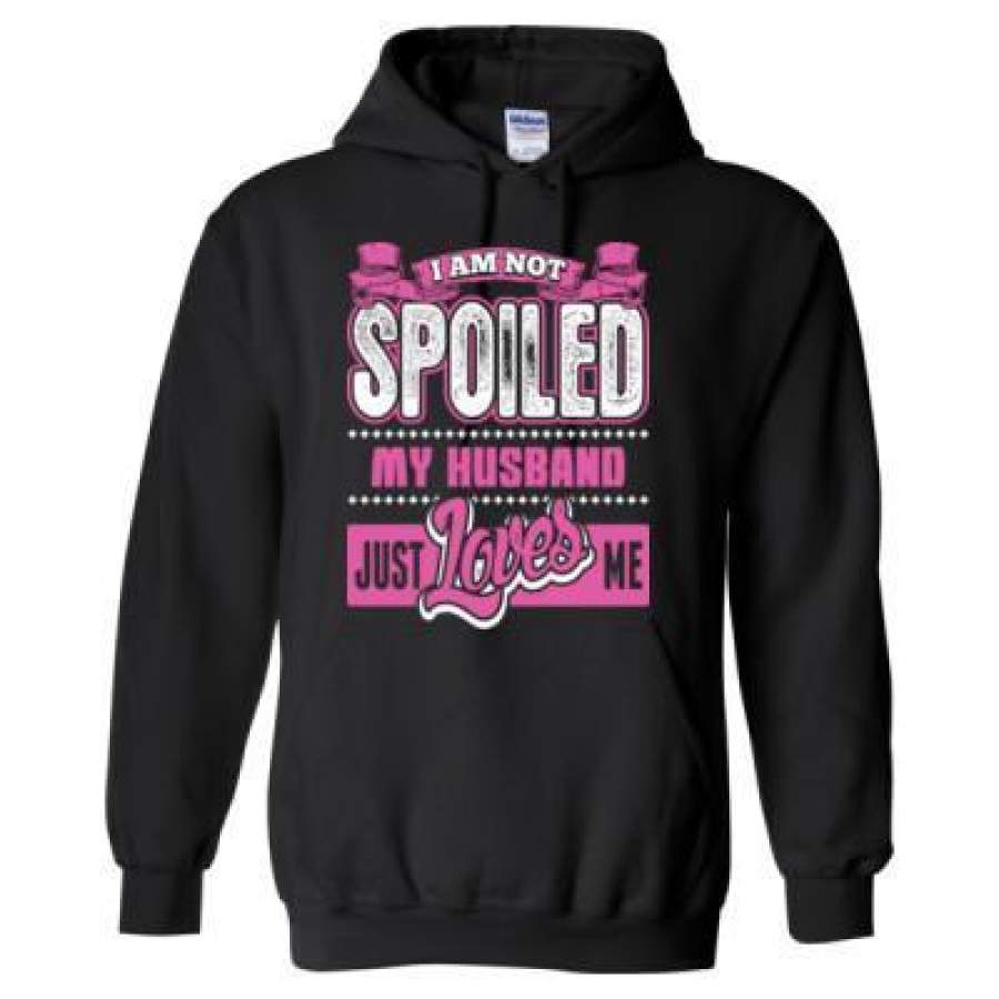 AGR I Am Not Spoiled My Husband Just Loves Me – Heavy Blend™ Hooded Sweatshirt