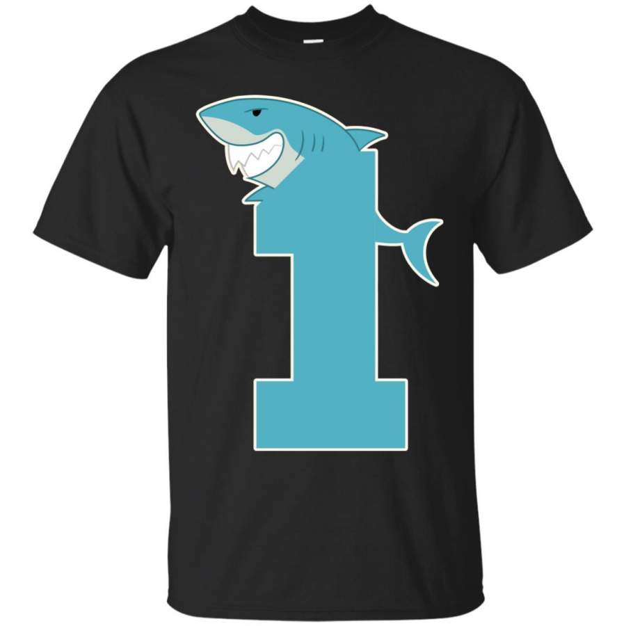 1st Birthday Shark Party Shirt