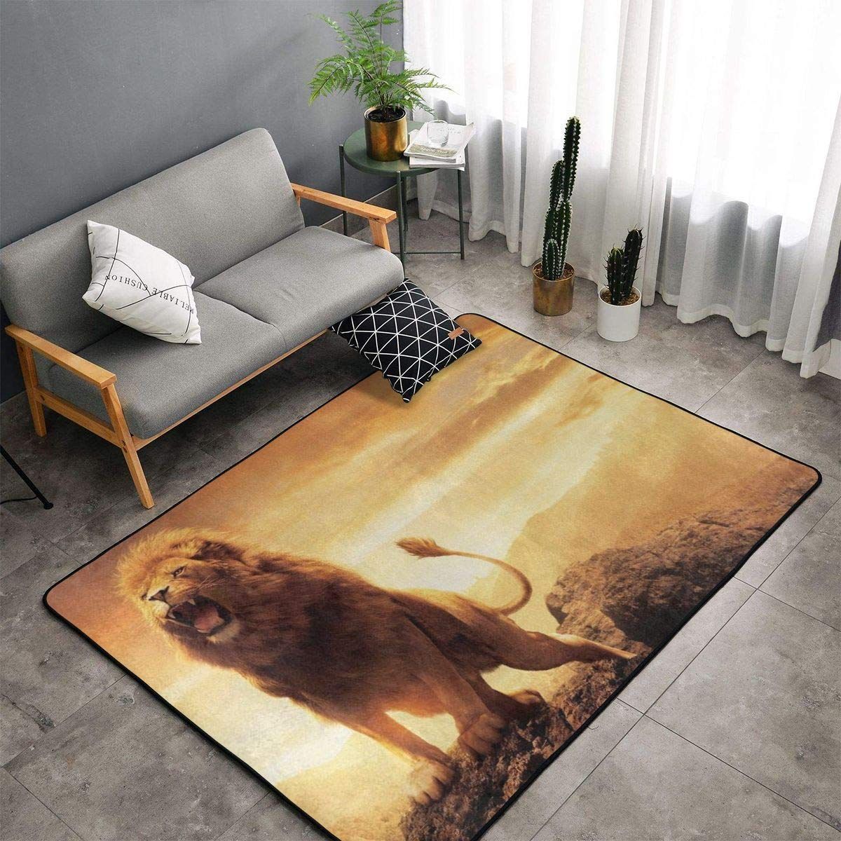 Lion Rug IPOJTTVNMGS DNNTVN