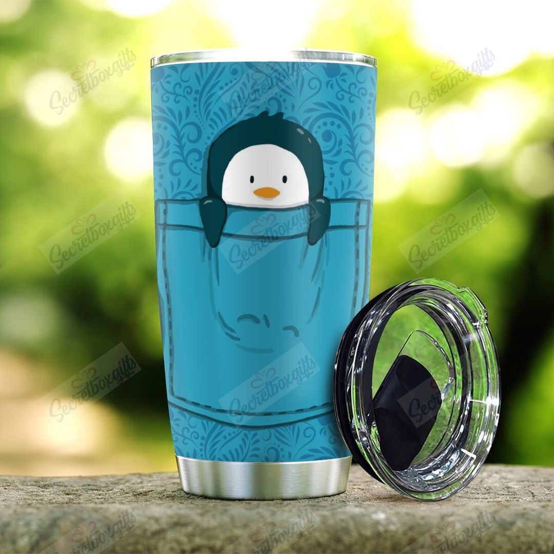 Penguin Ht2412059P Personalized Stainless Steel Tumbler Customize Name, Text, Number