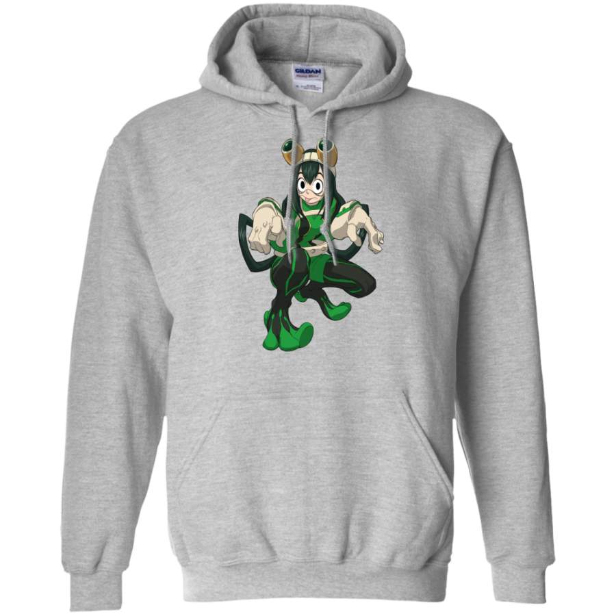 AGR My Hero Academia tsuyu Gildan Pullover Hoodie