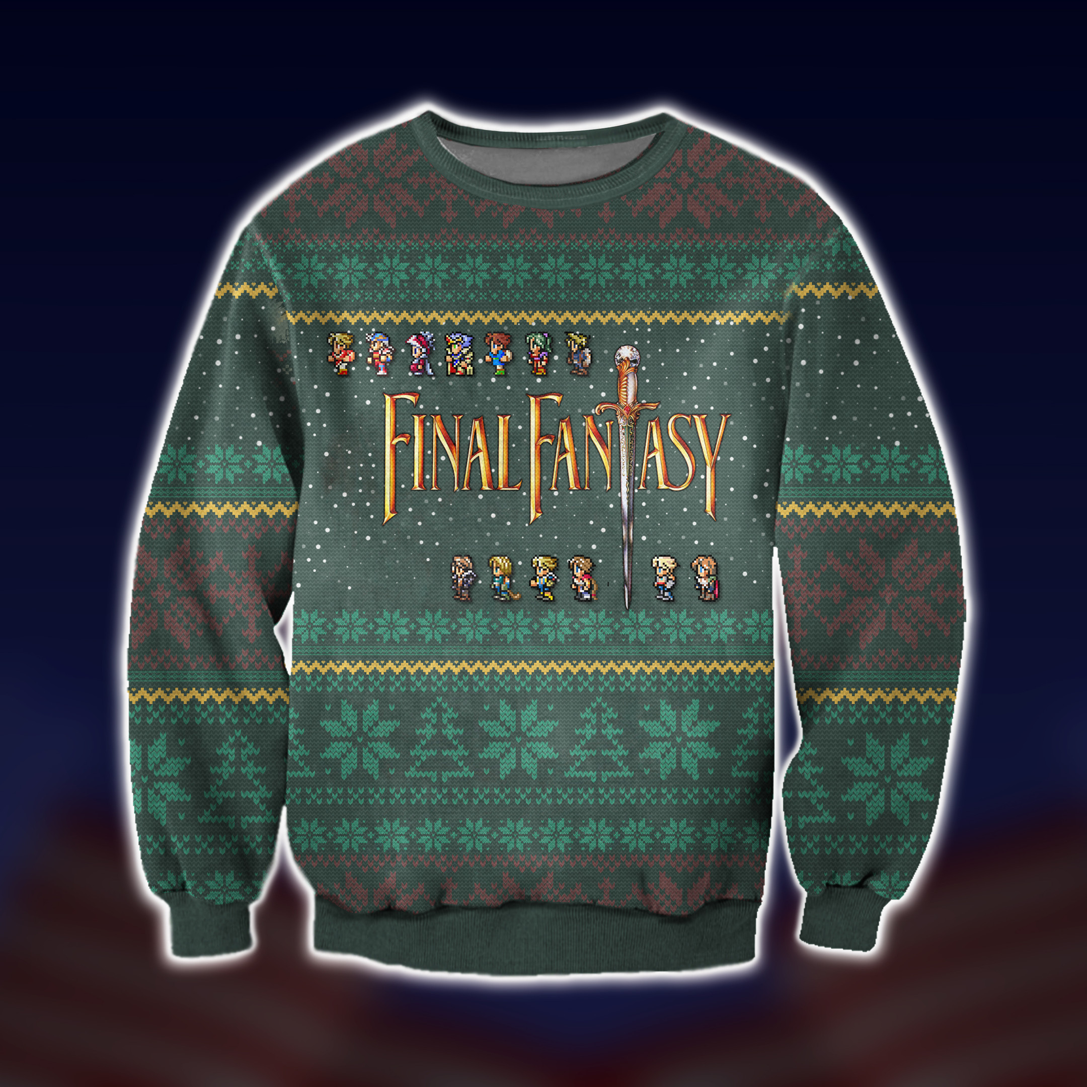 Final Fantasy Ugly Christmas Sweater