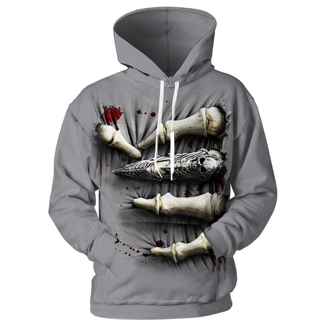 3d Hoodies Cool Men Hip Hop Hooded