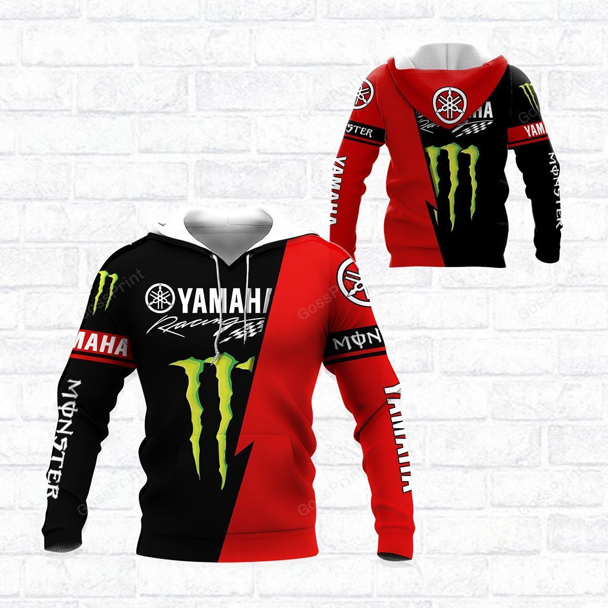 3D All Over Printed Yamaha Racing Shirts Ver 235