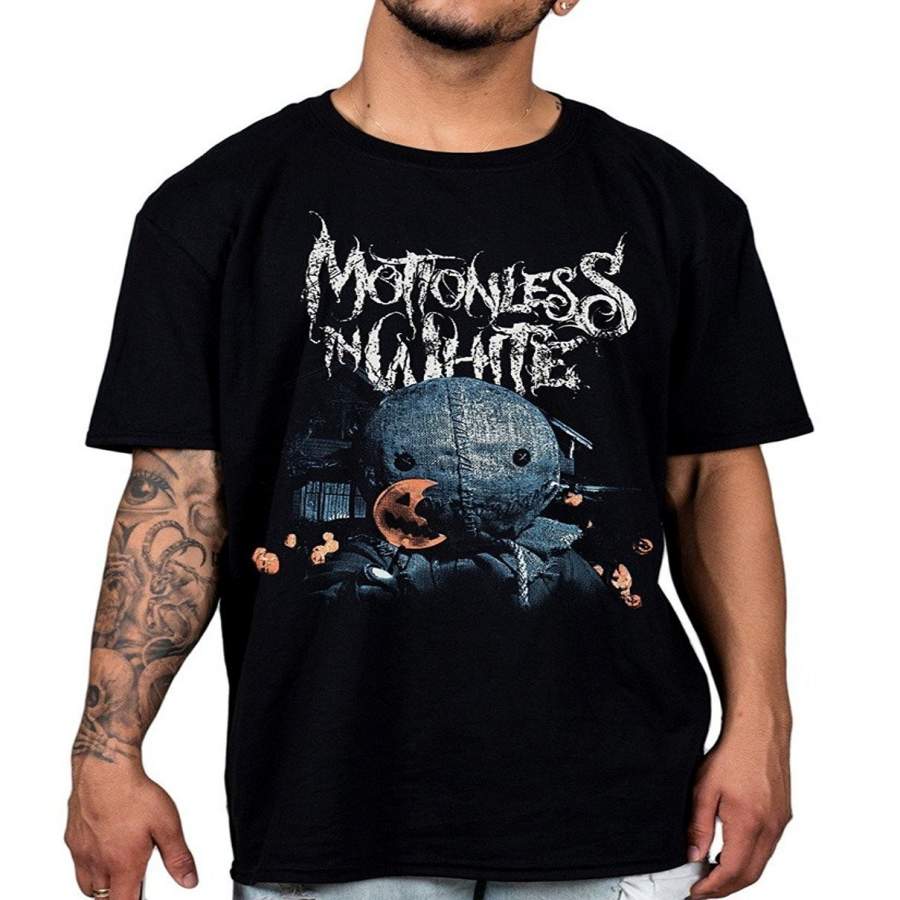 YPS Motionless In White Trick Or Treat Unsiex Men’S Fashion T Shirt