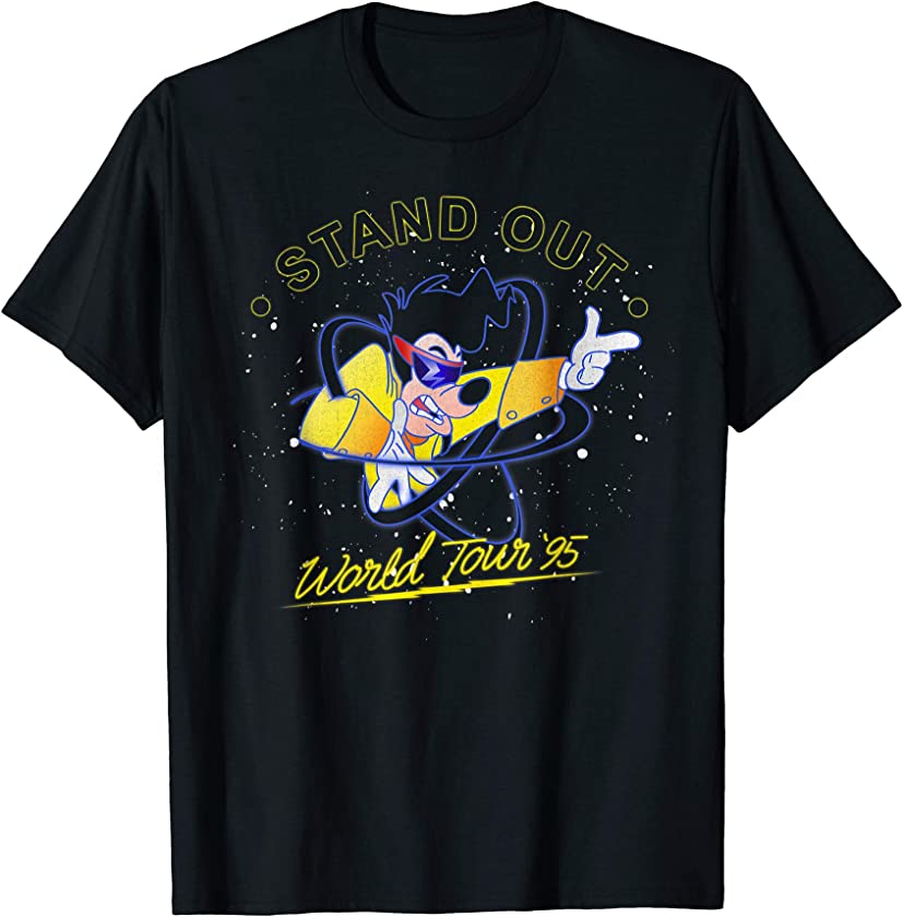 A Goofy Movie Powerline Stand Out World Tour ’95 T-Shirt