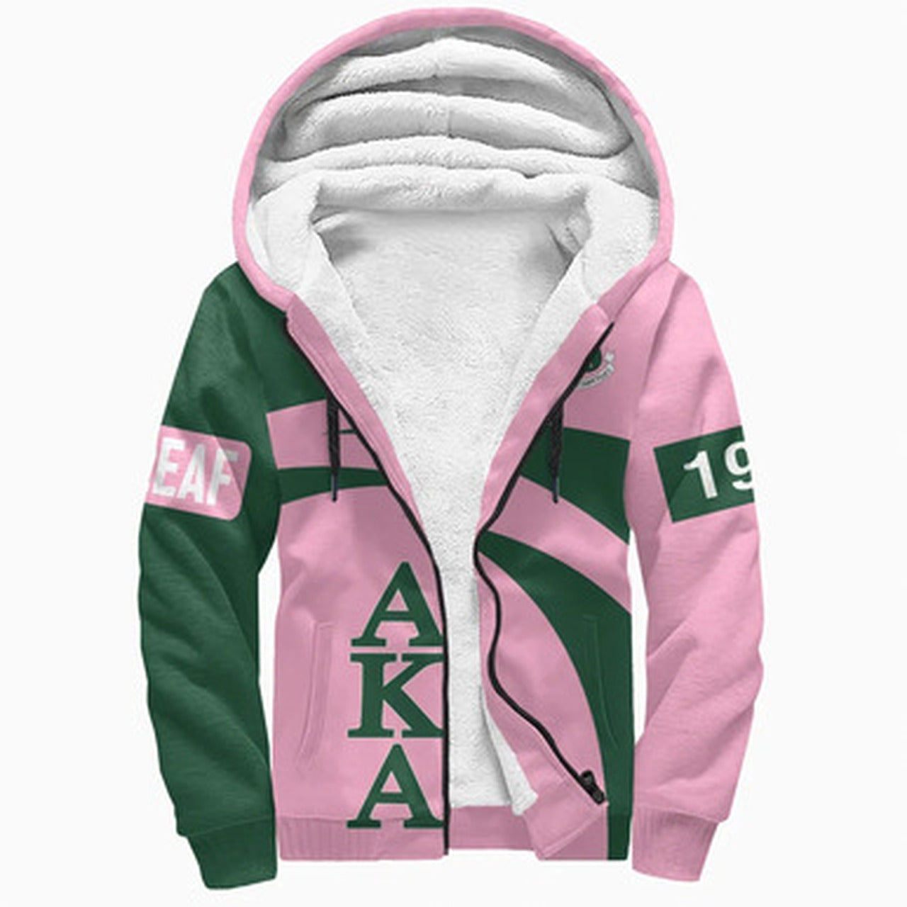 African Alpha Kappa Alpha Sherpa Hoodie Special