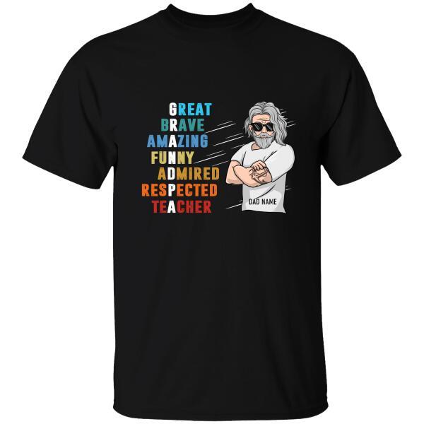 Grandpa Legend Personalized T-shirt – Best Gitf For Father, Grandpa