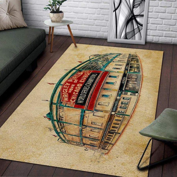Chicago Cubs Wrigley Field Matting Area Rug