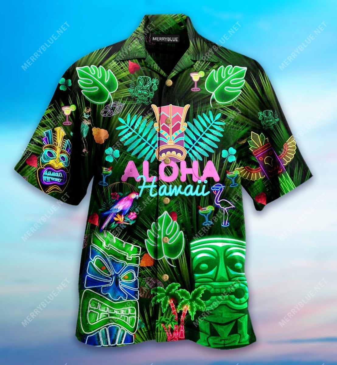 Aloha Hawaiian Tiki Unisex Shirt Ha69013