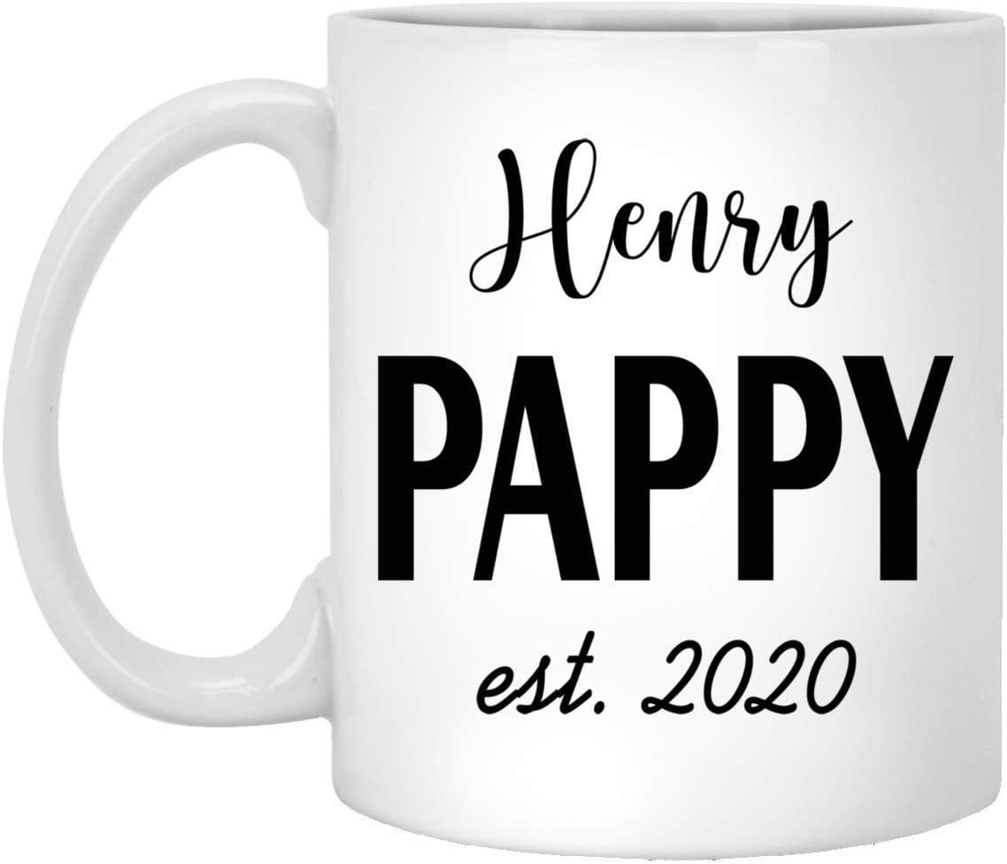 New Pappy Mug – Father’S Day Mug – Father’S Day Gift – Pappy Coffee Mug – Gift For Dad – Personalized Gift For Dad – Custom Dad Mug 11Oz