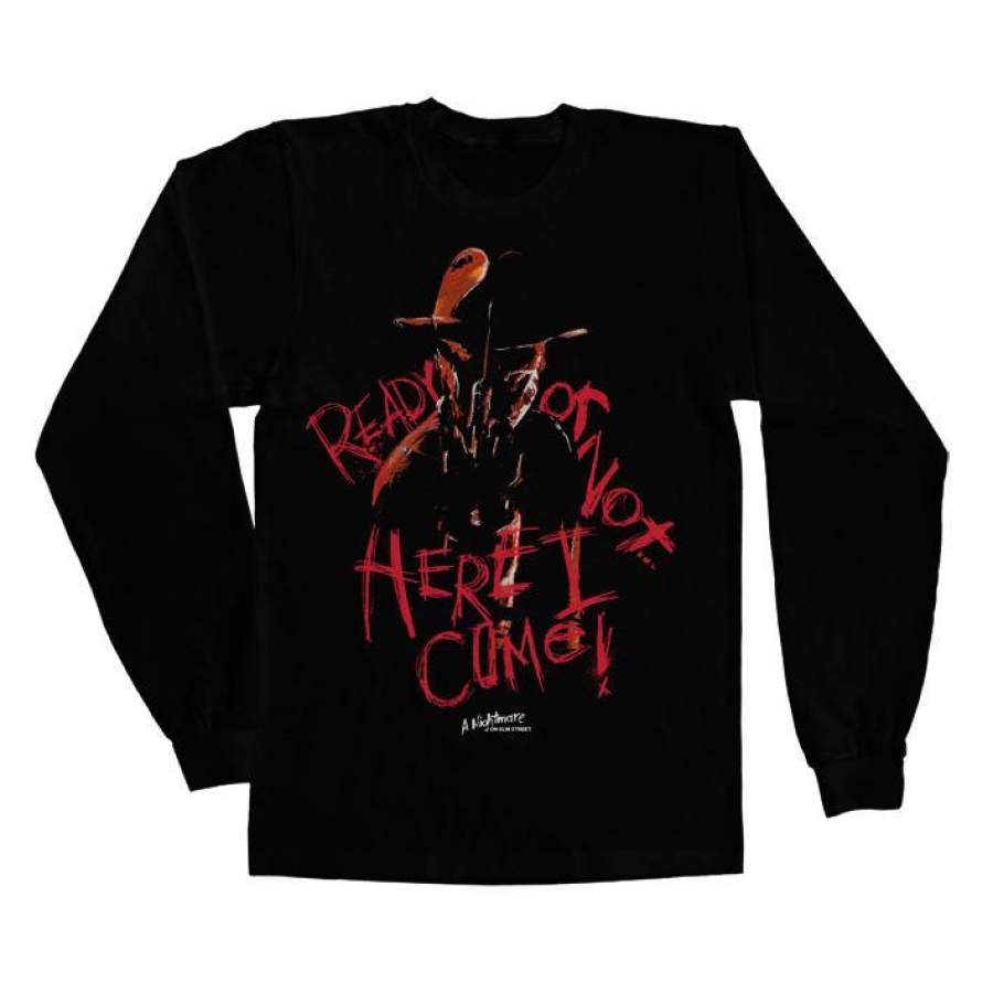 A Nightmare On Elm Street – Here I Come Long Sleeve Tee