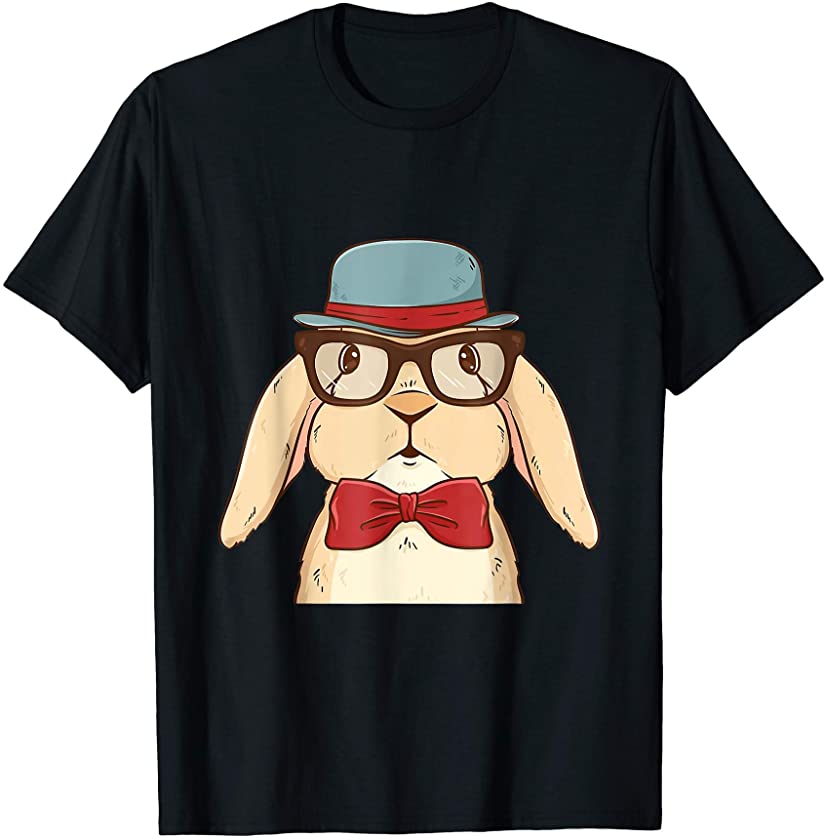 Retro Vintage Easter Bunny for Boys Girls Kid T-Shirt