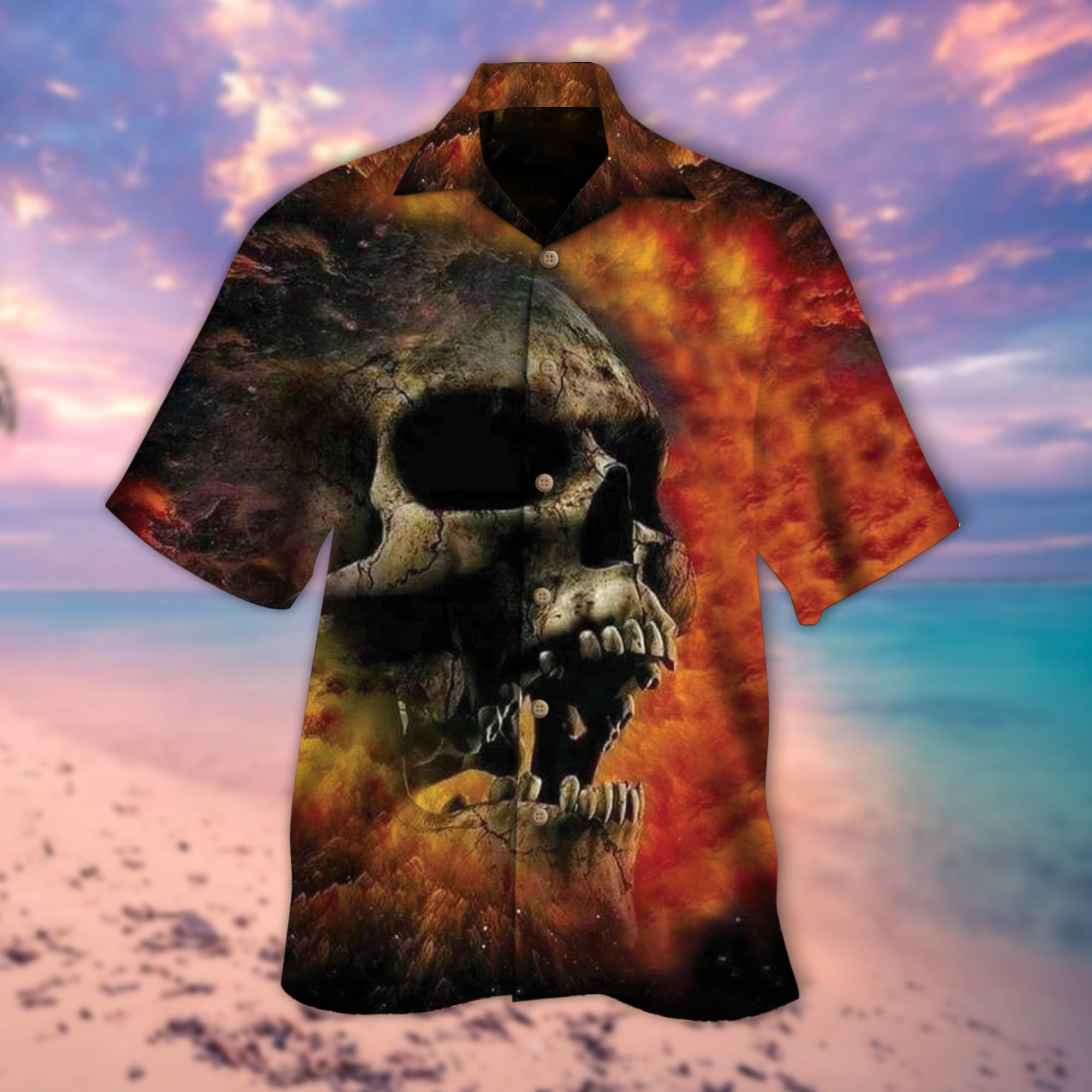 Stone Skull Statue Hawaii Lover Hawaii Shirt For Men Women Ha4632