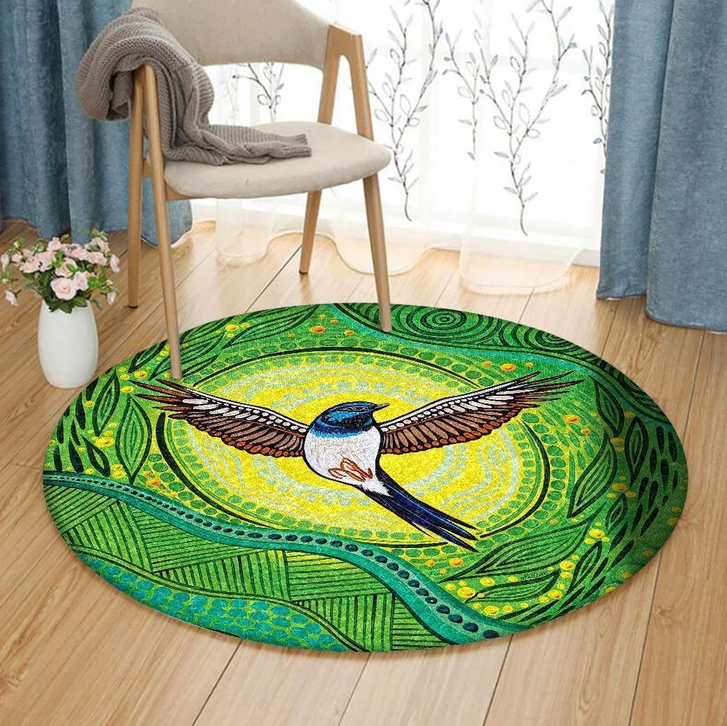 Bird GE1072 Round Rug  CYSI2907