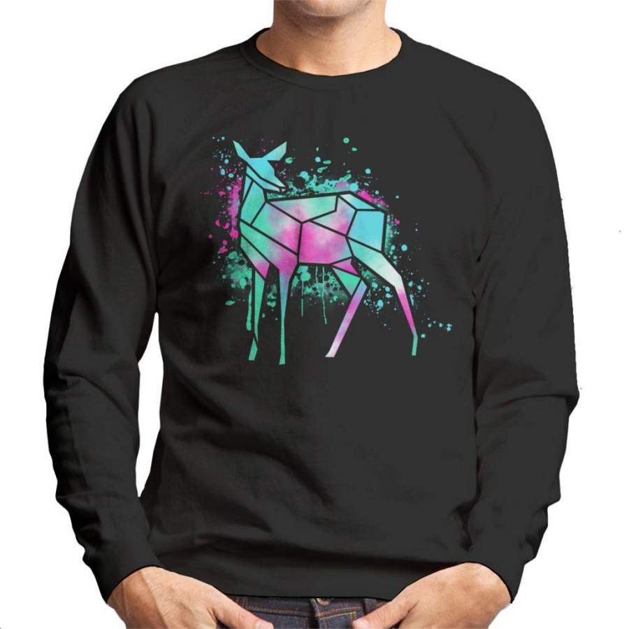 Neon Deer Men’s Sweatshirt