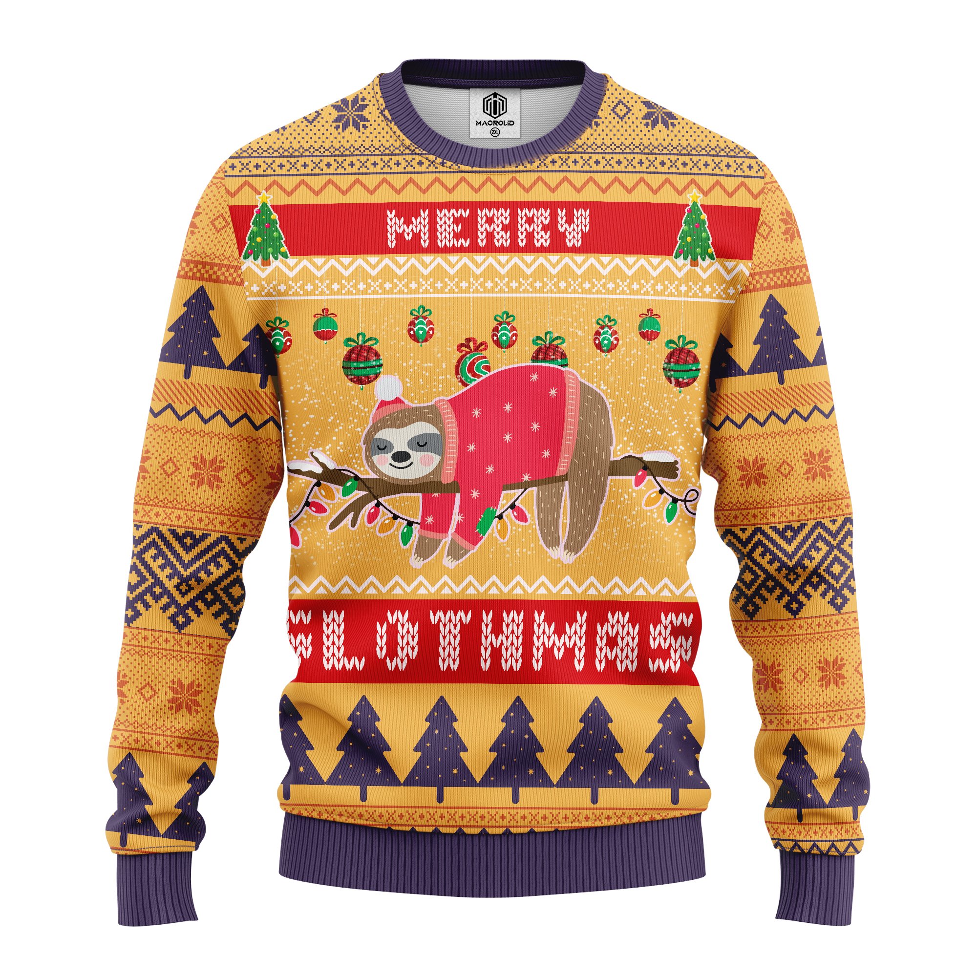 sloth ugly christmas sweater – Amazing Gift idea – thanksgiving gift