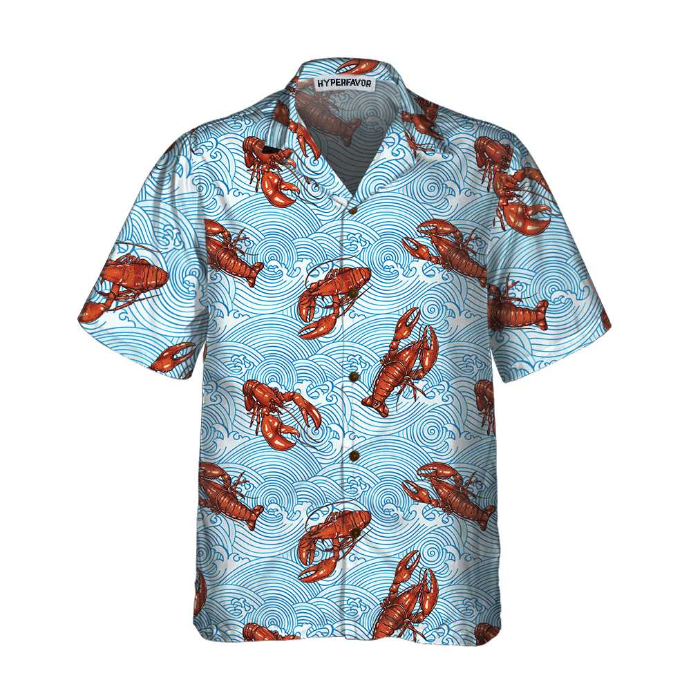 Aloha Lobster Hawaii Unique Print Shirt For Adults Ha19218