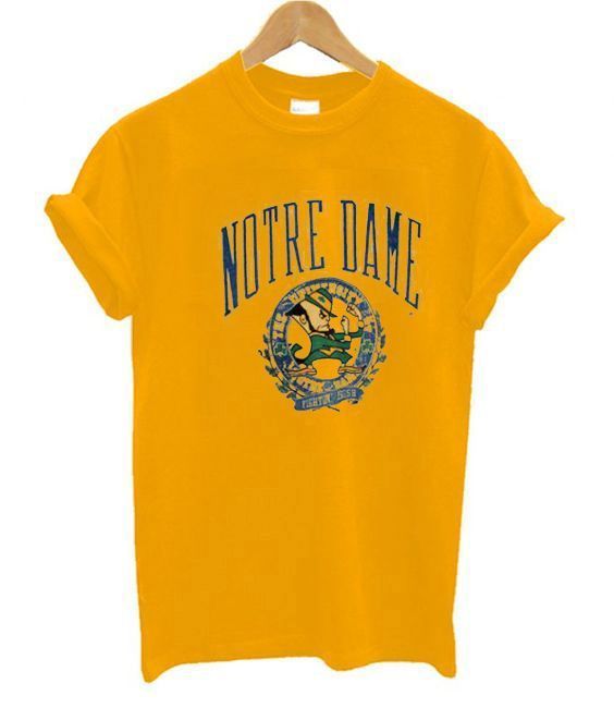 Norte Dame Yellow Shirt