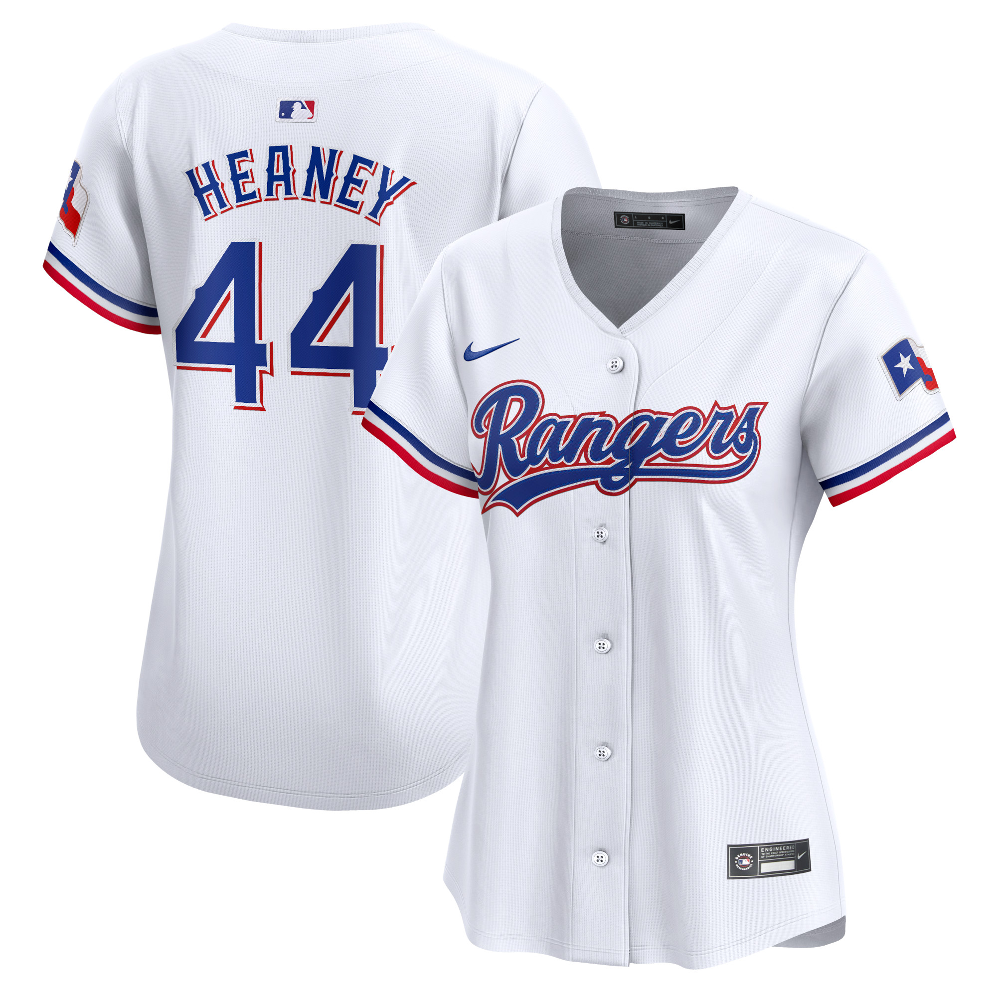 Andrew Heaney Texas Rangers Women's Home Limited Player Jersey – White