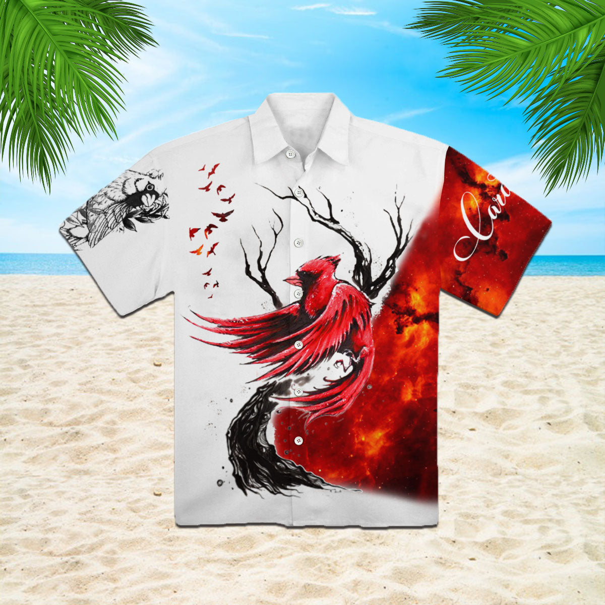 Cardinal Spririt Red Birds Hawaii Shirt For Men Women Ha35870